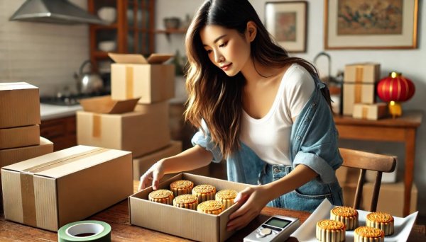 中秋月餅遠(yuǎn)寄韓國(guó)：紅旗速運(yùn)幫你實(shí)現(xiàn)家人團(tuán)圓